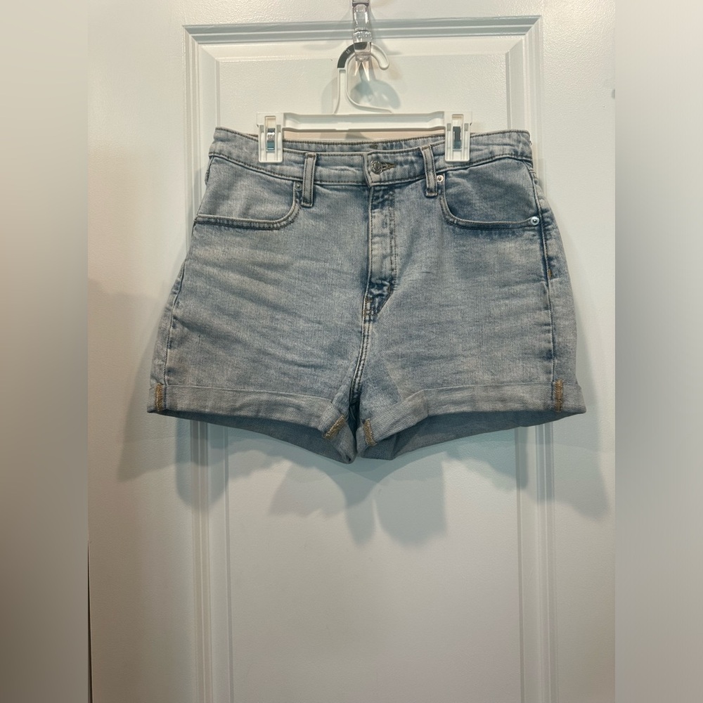 Wild fable size 10/30R light wash highest rise shorts